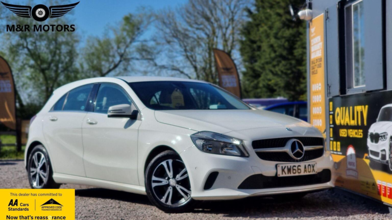 2017 Mercedes-Benz A Class 1.5 A180d Se (executive) Euro 6 (s/s) 5dr in White — image 1