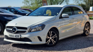 2017 Mercedes-Benz A Class 1.5 A180d Se (executive) Euro 6 (s/s) 5dr in White — image 3