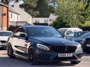 2016 Mercedes-Benz C Class 2.1 C220d Amg Line G-Tronic+ Euro 6 (s/s) 4dr in Black — image 1