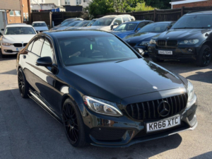 2016 Mercedes-Benz C Class 2.1 C220d Amg Line G-Tronic+ Euro 6 (s/s) 4dr in Black — image 4
