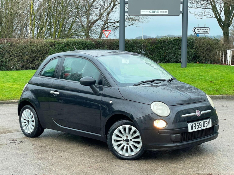 2009 Fiat 500 1.2 Pop Euro 5 (s/s) 3dr in Black — image 1