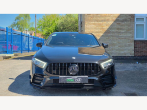 2022 Mercedes-Benz A Class 1.3 A180 Amg Line Edition (executive) 7g-Dct Euro 6 (s/s) 5dr in Black — image 3
