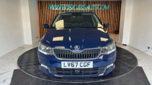 2017 Skoda Fabia 1.0 Tsi Se L DSG Euro 6 (s/s) 5dr in Blue — image 3