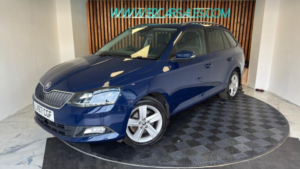 2017 Skoda Fabia 1.0 Tsi Se L DSG Euro 6 (s/s) 5dr in Blue — image 5