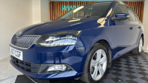 2017 Skoda Fabia 1.0 Tsi Se L DSG Euro 6 (s/s) 5dr in Blue — image 6