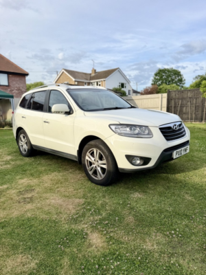 2010 Hyundai Santa Fe 2.2 Crdi Premium in White — image 2