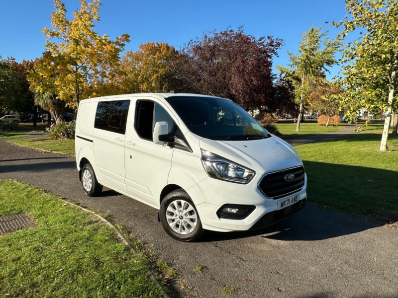 2021 Ford Transit 2.0 Transit Custom Limited Dciv 320 L1 2.0l Ecoblue 130ps Fwd 6 Speed Manual in White — image 1