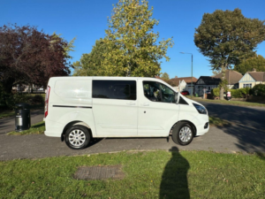 2021 Ford Transit 2.0 Transit Custom Limited Dciv 320 L1 2.0l Ecoblue 130ps Fwd 6 Speed Manual in White — image 3