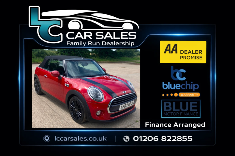 2017 MINI Convertible 1.5 Cooper Convertible Automatic in Red — image 1
