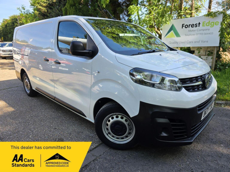 2021 Vauxhall Vivaro 1.5 Turbo D 2900 Edition L2 H1 Euro 6 (s/s) 5dr in White — image 1