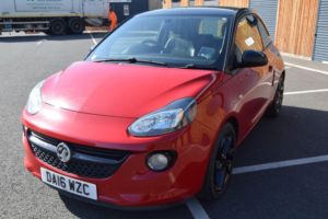 2016 Vauxhall Adam 1.2i Ecoflex Energised Euro 6 (s/s) 3dr in Red — image 3