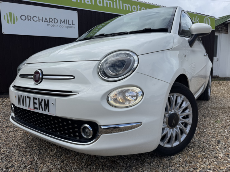 2017 Fiat 500 1.2 500 My17 1.2 69hp Eco Lounge in White — image 1