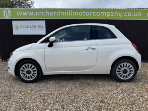 2017 Fiat 500 1.2 500 My17 1.2 69hp Eco Lounge in White — image 3