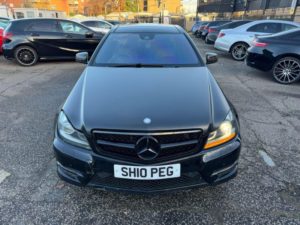 2014 Mercedes-Benz C Class 1.6 C180 Amg Sport Edition G-Tronic+ Euro 6 (s/s) 2dr in Black — image 3