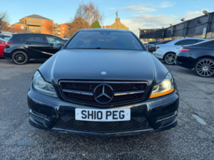 2014 Mercedes-Benz C Class 1.6 C180 Amg Sport Edition G-Tronic+ Euro 6 (s/s) 2dr in Black — image 4