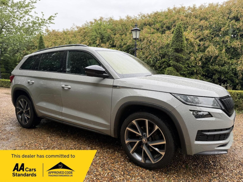 2018 Skoda Kodiaq 1.4 Tsi Act Sportline DSG 4WD Euro 6 (s/s) 5dr (7 Seat) in Grey — image 1