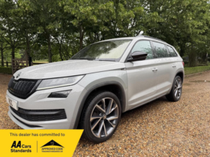 2018 Skoda Kodiaq 1.4 Tsi Act Sportline DSG 4WD Euro 6 (s/s) 5dr (7 Seat) in Grey — image 5