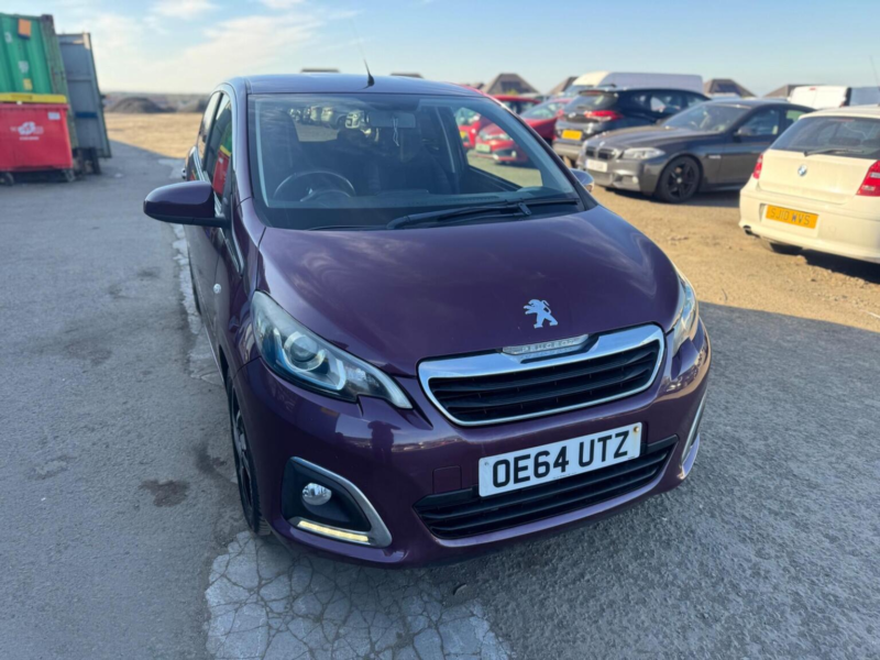 2015 Peugeot 108 1.2 Vti Puretech Allure Euro 5 5dr in Purple — image 1