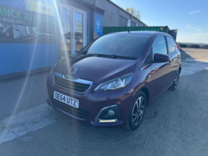 2015 Peugeot 108 1.2 Vti Puretech Allure Euro 5 5dr in Purple — image 3