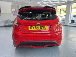 2014 Ford Fiesta 1.6t Ecoboost St-3 Euro 5 (s/s) 3dr in Red — image 4