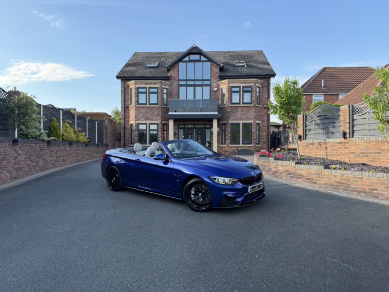 2017 BMW M4 3.0 M4 Convertible Competition Package in Blue — image 1