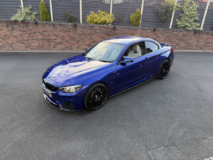 2017 BMW M4 3.0 M4 Convertible Competition Package in Blue — image 3