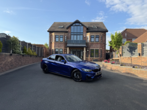 2017 BMW M4 3.0 M4 Convertible Competition Package in Blue — image 4
