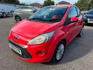 2009 Ford Ka 1.2 Zetec Euro 4 3dr in Red — image 2