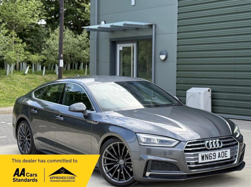 2019 Audi A5 2.0 Tfsi 40 S Line Sportback S Tronic Euro 6 (s/s) 5dr in Grey — image 1