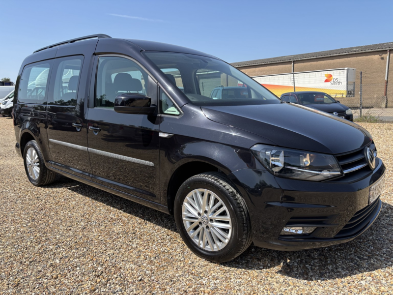 2018 Volkswagen Caddy Maxi Wheelchair Accessible Vehicle Wav 2.0 Tdi C20 Maxi in Black — image 1
