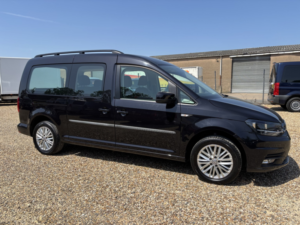 2018 Volkswagen Caddy Maxi Wheelchair Accessible Vehicle Wav 2.0 Tdi C20 Maxi in Black — image 2