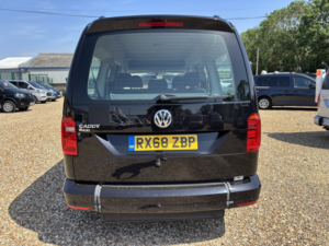 2018 Volkswagen Caddy Maxi Wheelchair Accessible Vehicle Wav 2.0 Tdi C20 Maxi in Black — image 4