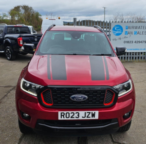 2023 Ford Ranger 2.0 Ecoblue Stormtrak Auto 4WD Euro 6 (s/s) 4dr in Red — image 2