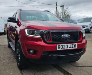 2023 Ford Ranger 2.0 Ecoblue Stormtrak Auto 4WD Euro 6 (s/s) 4dr in Red — image 5