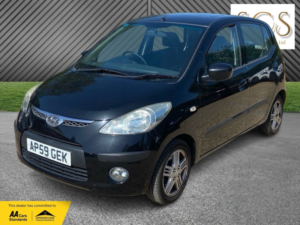2010 Hyundai I10 1.2 Style in Black — image 3