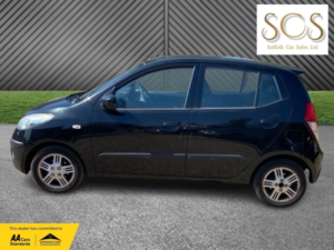 2010 Hyundai I10 1.2 Style in Black — image 4