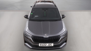 2022 Skoda Karoq 1.5 Tsi Act Sportline,sat Nav,pan Roof,black Pack,fdsh in Grey — image 5