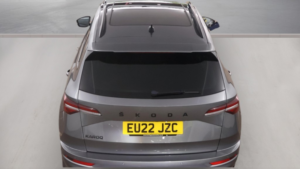 2022 Skoda Karoq 1.5 Tsi Act Sportline,sat Nav,pan Roof,black Pack,fdsh in Grey — image 6