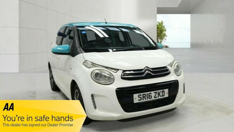 2016 Citroen C1 1.2 Puretech Flair Euro 6 5dr in White — image 1