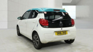 2016 Citroen C1 1.2 Puretech Flair Euro 6 5dr in White — image 4