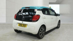 2016 Citroen C1 1.2 Puretech Flair Euro 6 5dr in White — image 5