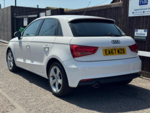 2017 Audi A1 1.0 Tfsi Sport Sportback Euro 6 (s/s) 5dr in White — image 2
