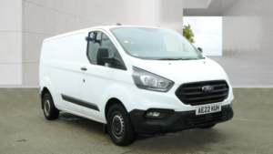 2022 Ford Transit Custom 2.0 300 Ecoblue Leader Panel Van 5dr Diesel Manual L2 H1 Euro 6 105 Ps in White — image 3
