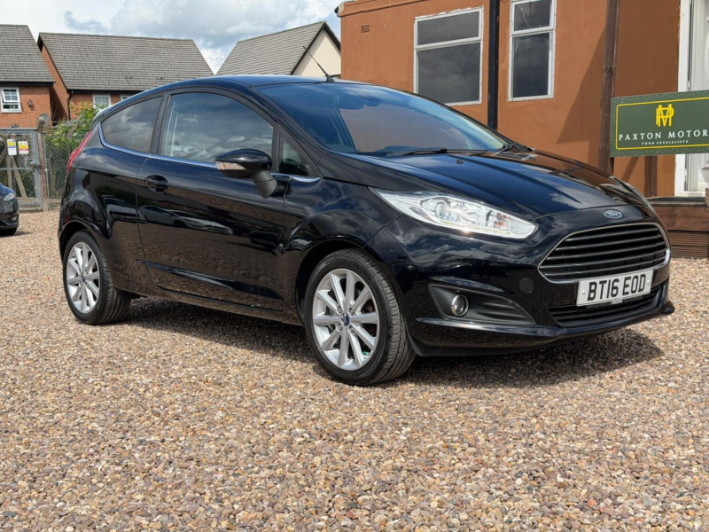 2016 Ford Fiesta 1.0t Ecoboost Titanium Euro 6 (s/s) 3dr in Black — image 1