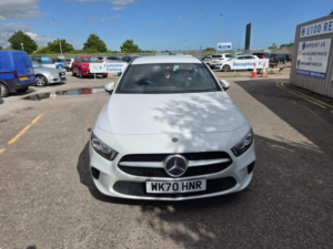 2020 Mercedes-Benz A Class 1.3 A180 Sport (executive) 7g-Dct Euro 6 (s/s) 5dr in White — image 2