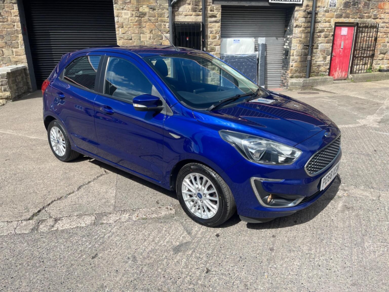 2018 Ford Ka+ 1.2 Ti-Vct Zetec Euro 6 (s/s) 5dr in Blue — image 1