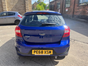 2018 Ford Ka+ 1.2 Ti-Vct Zetec Euro 6 (s/s) 5dr in Blue — image 4