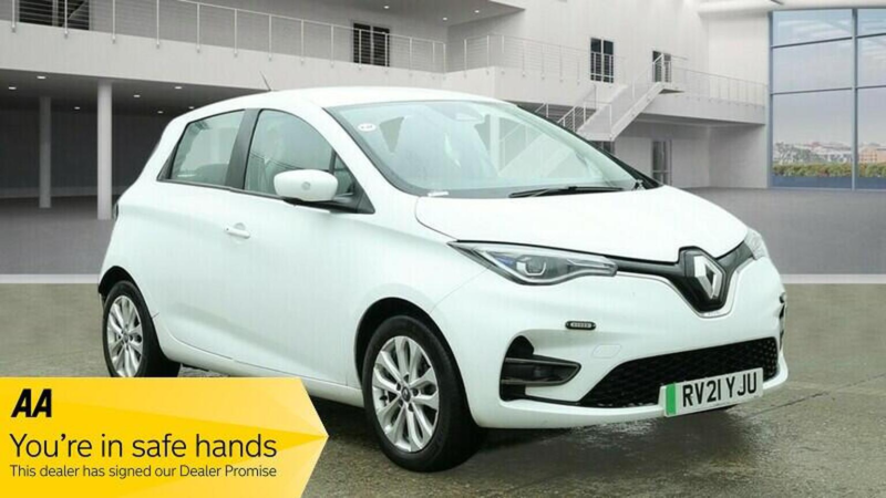 2021 Renault Zoe R110 52kwh Iconic Auto 5dr (i, Rapid Charge) in White — image 1