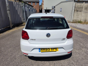 2015 Volkswagen Polo 1.2 Tsi Bluemotion Tech Se DSG Euro 6 (s/s) 5dr in White — image 5