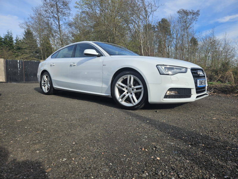2015 Audi A5 2.0 Tdi S Line in White — image 1